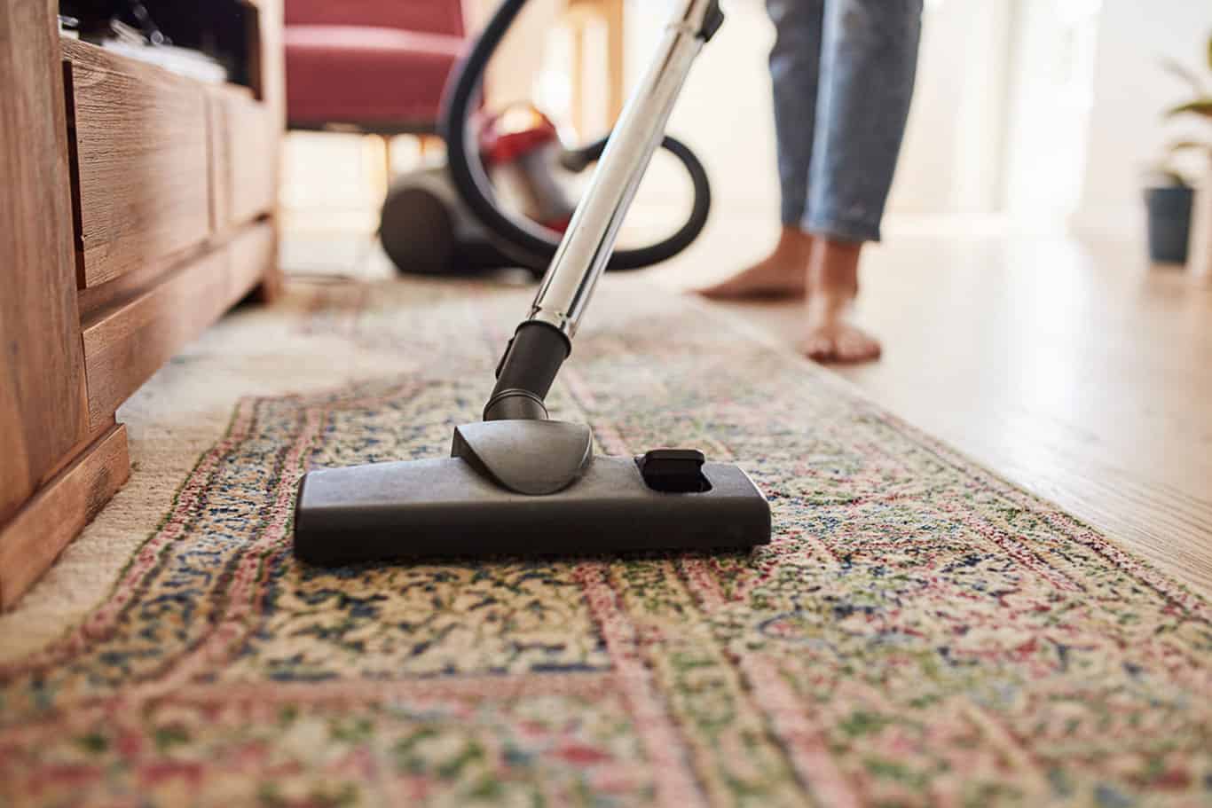 how to clean a rug