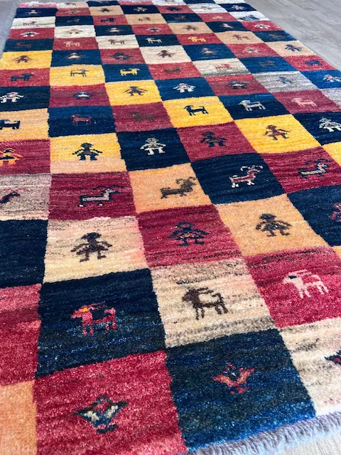 Gabbeh. 189 x 108cm £820-1